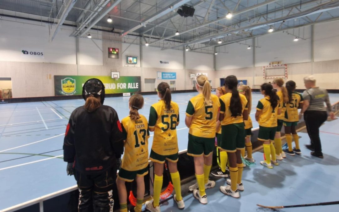 Første kamp for Tigers Jenter 12!